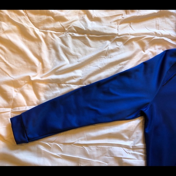 Blue Dri-Fit Nike Hoodie - Picture 3 of 8